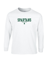 Athens Academy Basketball Block - Cotton Longsleeve
