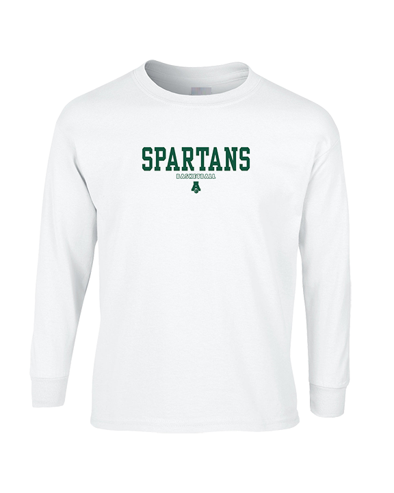 Athens Academy Basketball Block - Cotton Longsleeve