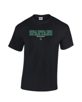 Athens Academy Basketball Block - Cotton T-Shirt