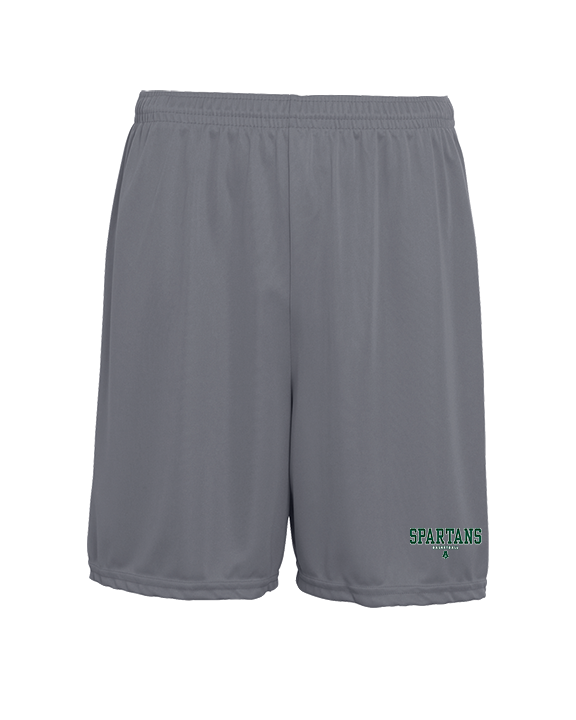 Athens Academy Basketball Block - Mens 7inch Training Shorts