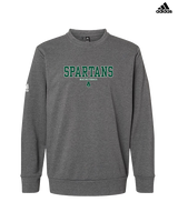 Athens Academy Basketball Block - Mens Adidas Crewneck