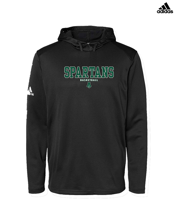 Athens Academy Basketball Block - Mens Adidas Hoodie