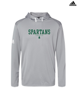 Athens Academy Basketball Block - Mens Adidas Hoodie