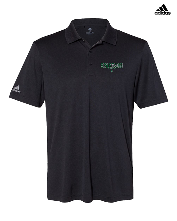 Athens Academy Basketball Block - Mens Adidas Polo