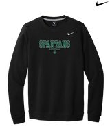 Athens Academy Basketball Block - Mens Nike Crewneck