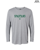 Athens Academy Basketball Block - Mens Oakley Longsleeve