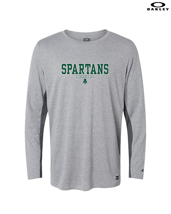 Athens Academy Basketball Block - Mens Oakley Longsleeve