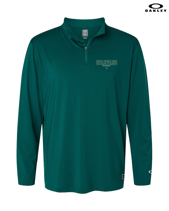 Athens Academy Basketball Block - Mens Oakley Quarter Zip