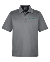 Athens Academy Basketball Block - Mens Polo