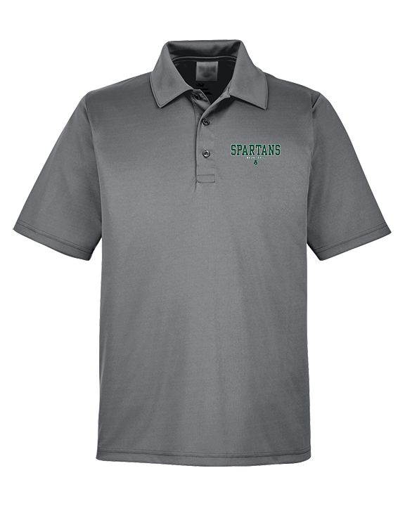 Athens Academy Basketball Block - Mens Polo