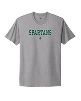 Athens Academy Basketball Block - Mens Select Cotton T-Shirt