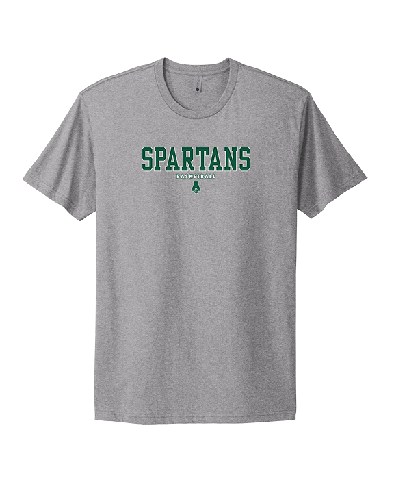 Athens Academy Basketball Block - Mens Select Cotton T-Shirt