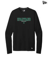 Athens Academy Basketball Block - New Era Performance Long Sleeve