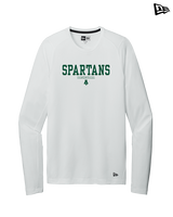 Athens Academy Basketball Block - New Era Performance Long Sleeve