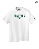 Athens Academy Basketball Block - New Era Performance Shirt