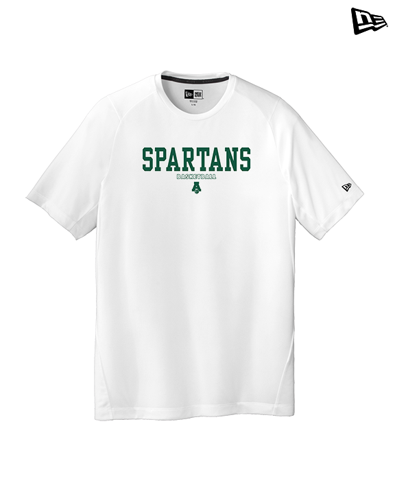 Athens Academy Basketball Block - New Era Performance Shirt