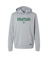 Athens Academy Basketball Block - Oakley Performance Hoodie