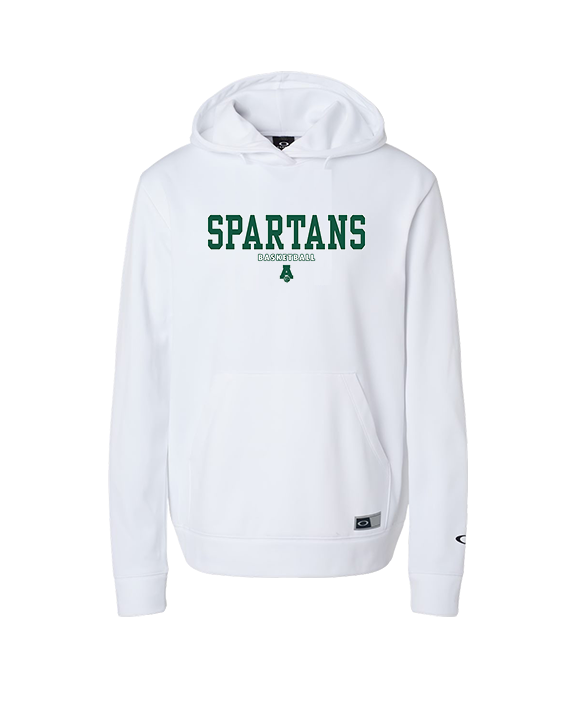 Athens Academy Basketball Block - Oakley Performance Hoodie