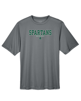 Athens Academy Basketball Block - Performance Shirt