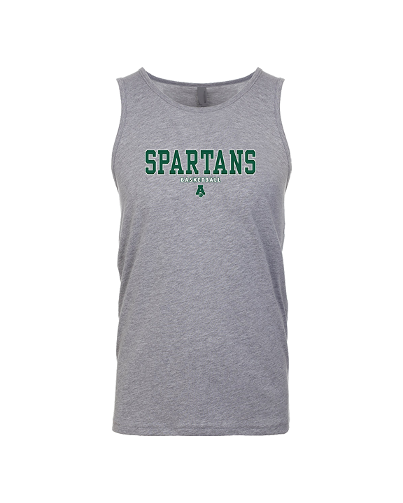 Athens Academy Basketball Block - Tank Top