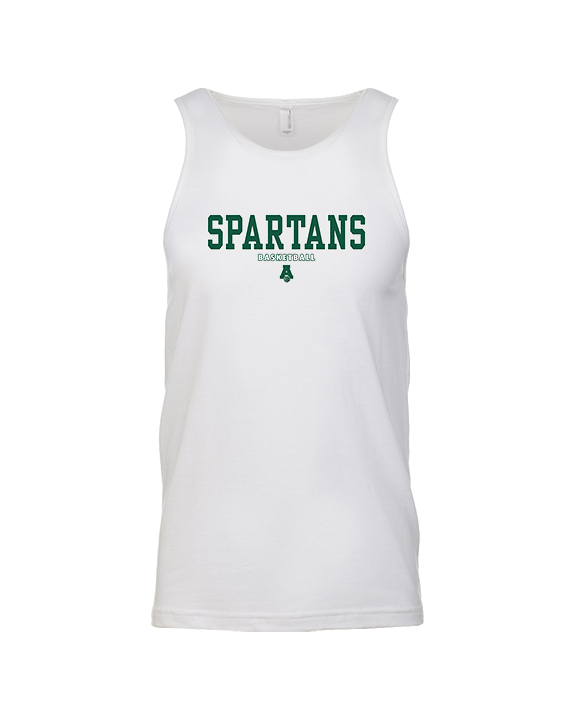Athens Academy Basketball Block - Tank Top