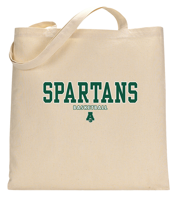 Athens Academy Basketball Block - Tote