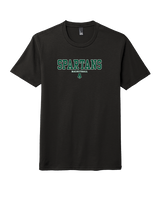 Athens Academy Basketball Block - Tri-Blend Shirt