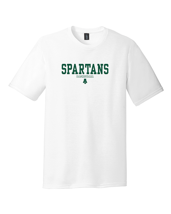 Athens Academy Basketball Block - Tri-Blend Shirt