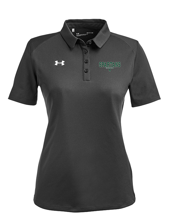 Athens Academy Basketball Block - Under Armour Ladies Tech Polo