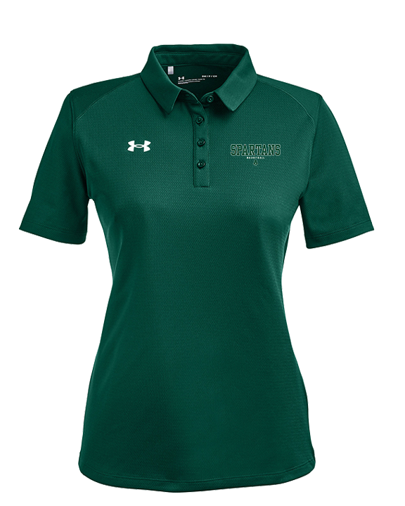 Athens Academy Basketball Block - Under Armour Ladies Tech Polo