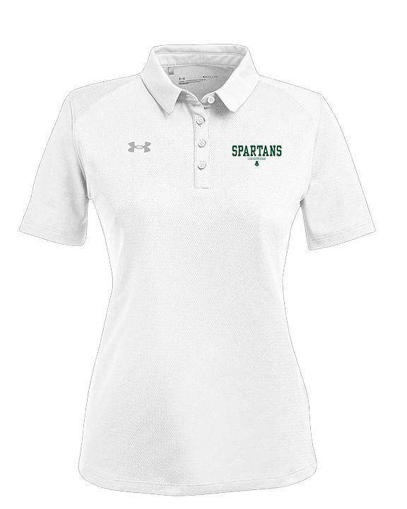 Athens Academy Basketball Block - Under Armour Ladies Tech Polo