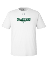 Athens Academy Basketball Block - Under Armour Mens Team Tech T-Shirt