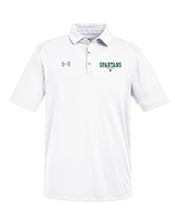 Athens Academy Basketball Block - Under Armour Mens Tech Polo