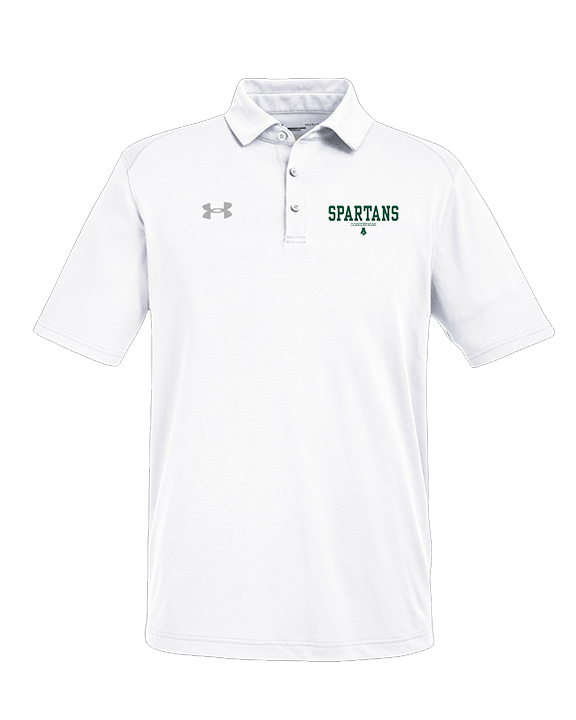 Athens Academy Basketball Block - Under Armour Mens Tech Polo