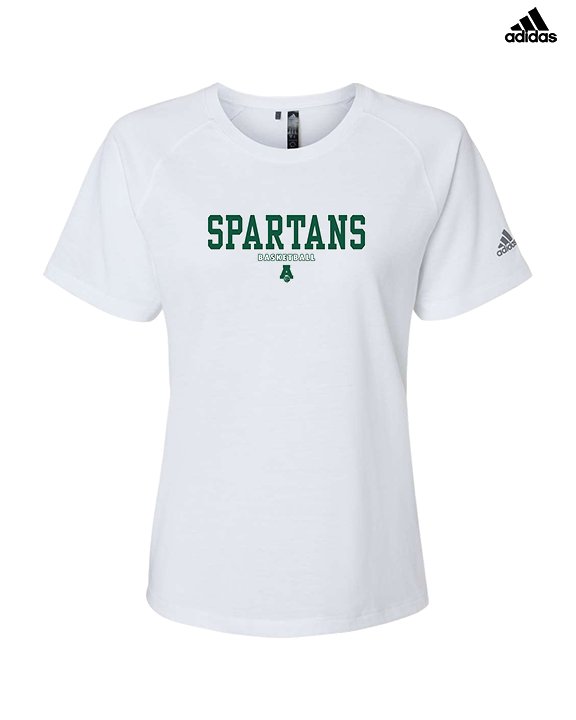 Athens Academy Basketball Block - Womens Adidas Performance Shirt