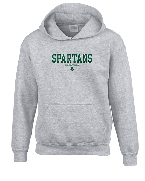Athens Academy Basketball Block - Youth Hoodie