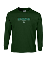 Athens Academy Basketball Border - Cotton Longsleeve
