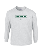 Athens Academy Basketball Border - Cotton Longsleeve