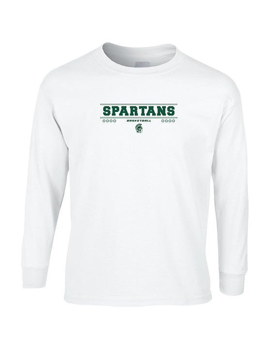 Athens Academy Basketball Border - Cotton Longsleeve