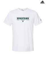 Athens Academy Basketball Border - Mens Adidas Performance Shirt
