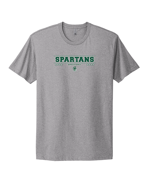 Athens Academy Basketball Border - Mens Select Cotton T-Shirt