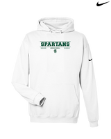 Athens Academy Basketball Border - Nike Club Fleece Hoodie