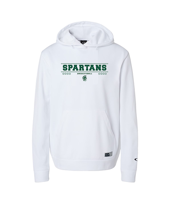 Athens Academy Basketball Border - Oakley Performance Hoodie
