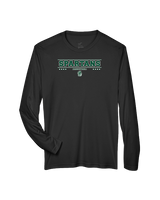 Athens Academy Basketball Border - Performance Longsleeve