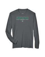 Athens Academy Basketball Border - Performance Longsleeve