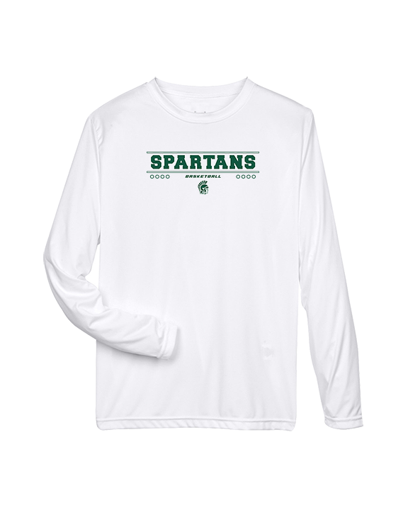 Athens Academy Basketball Border - Performance Longsleeve