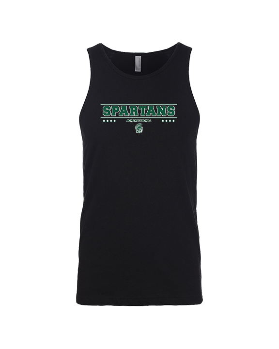 Athens Academy Basketball Border - Tank Top
