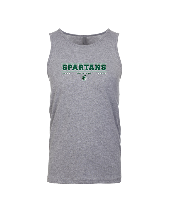 Athens Academy Basketball Border - Tank Top