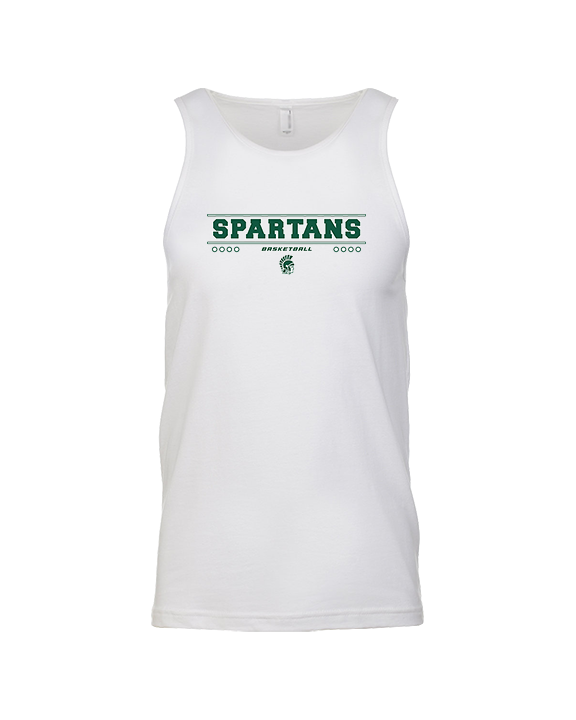Athens Academy Basketball Border - Tank Top