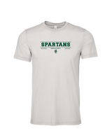 Athens Academy Basketball Border - Tri-Blend Shirt